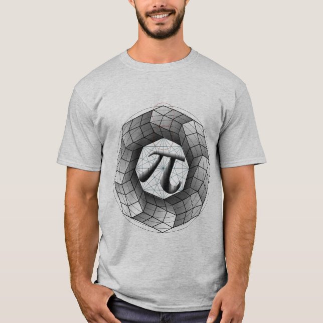 Matematisk optisk T-Shirt-Perfekt för optisk Pi-bi T Shirt (Framsida)