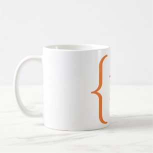 Matematisk "t-" uppsättning kaffemugg