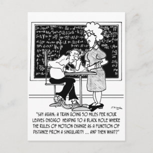Matematisk Tecknad 9478 Vykort