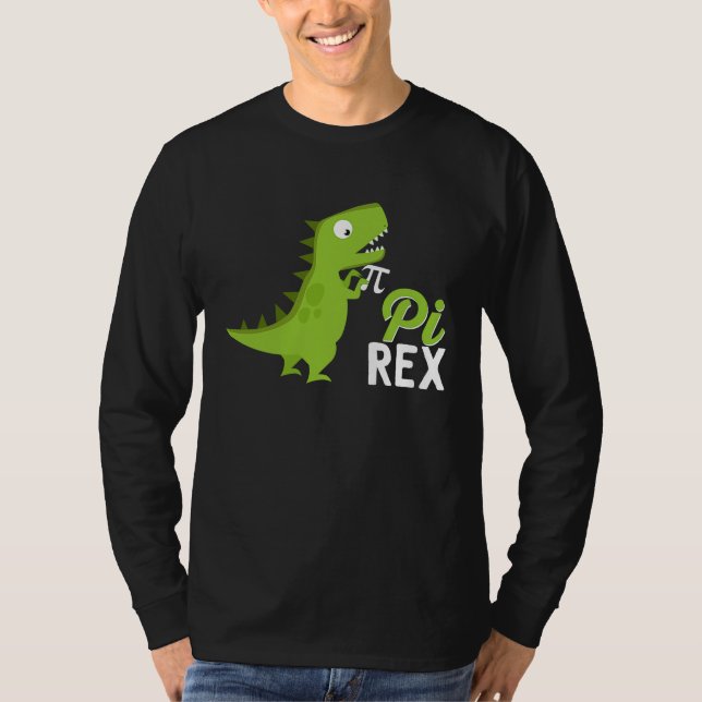 Matematisk utsugningsdosinosaur Pi Rex 3 14 Algebr T Shirt (Framsida)
