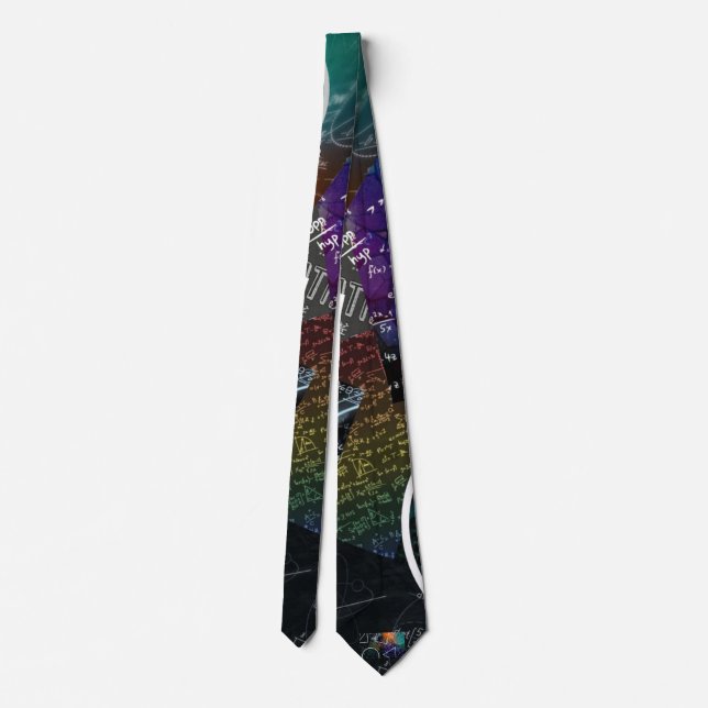 Matematiska ekvationer Necktie Slips (Baksida)