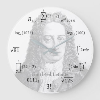 Matematiska ekvationer och anteckningar stor klocka