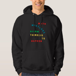 Matematiska fel gör att tankeväckande kan inträffa hoodie