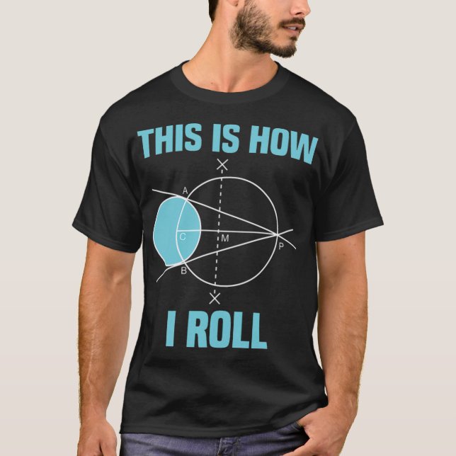 Matematiska formler för lärarlektioner t shirt (Framsida)