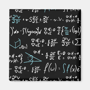 Matematiska formler för matematikfysik student-lär magnet