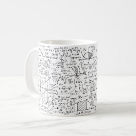 Matematiska formler kaffemugg