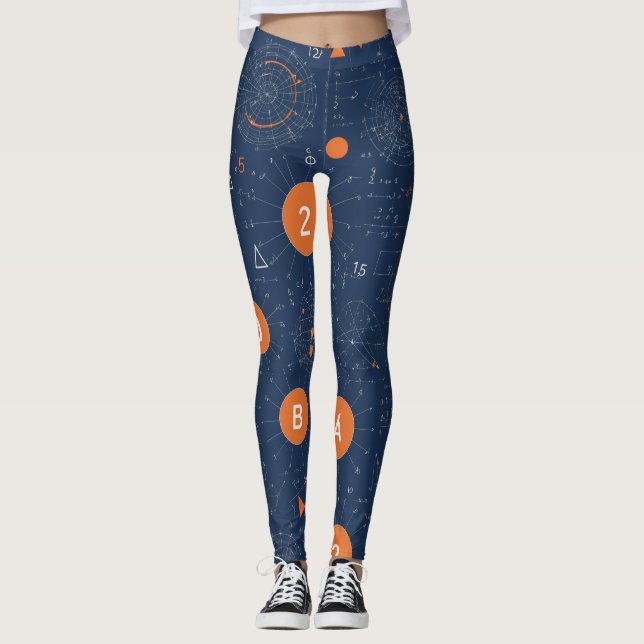 Matematiska formler leggings (Framsida)
