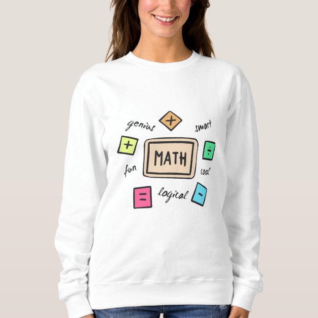 Matematiska symboler för Studenter och föräldrar T Shirt (Framsida)