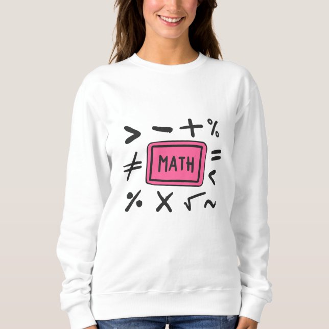 Matematiska symboler för Studenter och föräldrar T Shirt (Framsida)