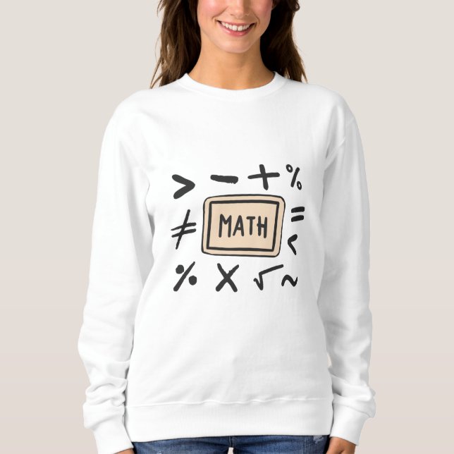Matematiska symboler för Studenter och föräldrar T Shirt (Framsida)