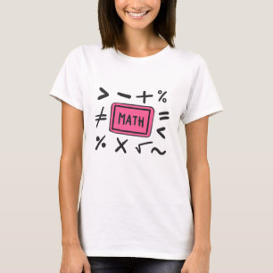 Matematiska symboler för Studenter och föräldrar T Shirt