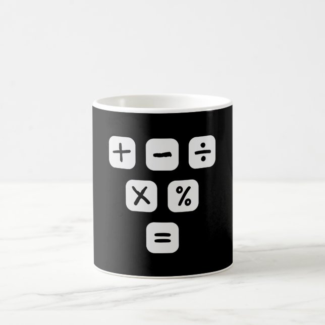 Matematiska symboler matematiska tecken matematik kaffemugg (Center)
