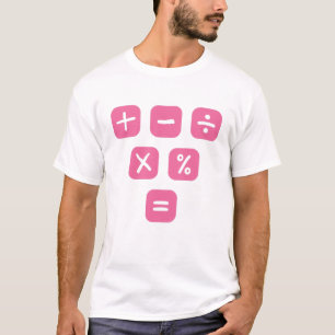 Matematiska symboler matematiska tecken matematik t shirt