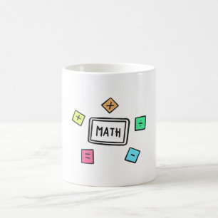 Matematiska symboler Studenter och Föräldrar Kaffemugg
