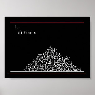 Matematiskt problem poster