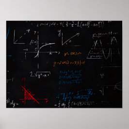 Matematiskt Vågrät Poster