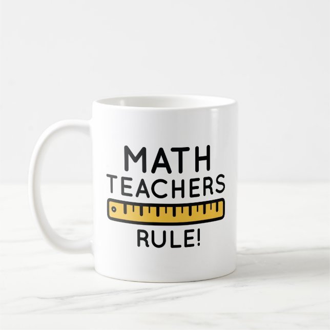 Matematlärarregel Kaffemugg (Vänster)