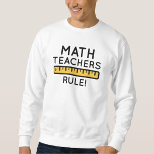 Matematlärarregel Lång Ärmad Tröja