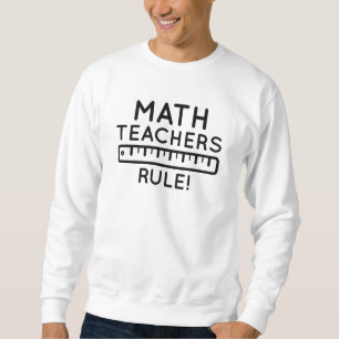 Matematlärarregel Lång Ärmad Tröja