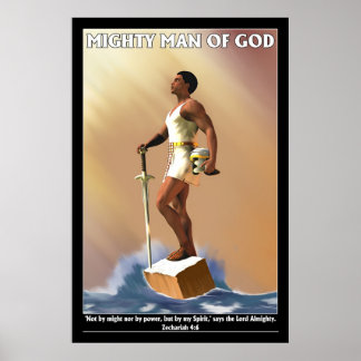 Mäten man av Gud Poster