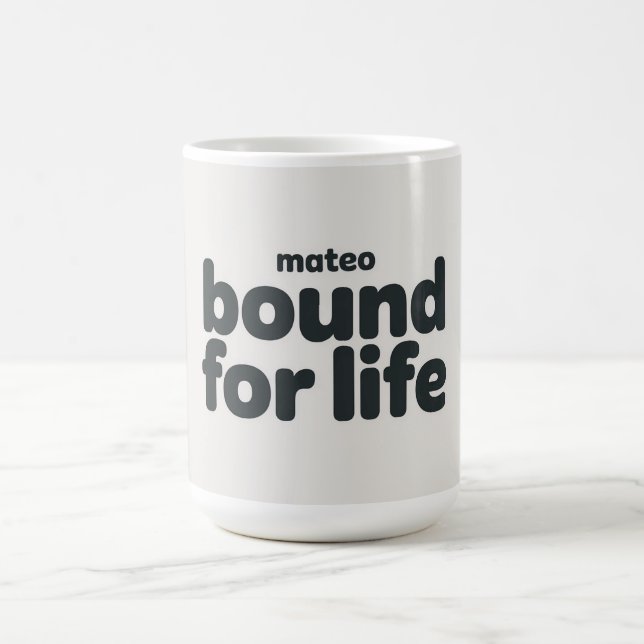 Mateo Bound for Life Kaffemugg (Center)