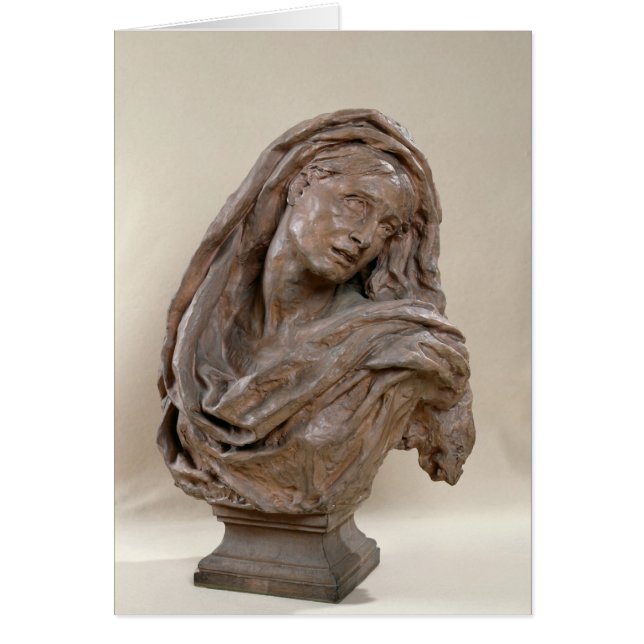 Mater Dolorosa, 1869-70 Hälsningskort (Framsidan)