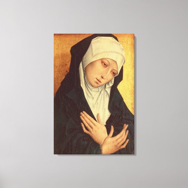 Mater Dolorosa Canvastryck (Framsida)