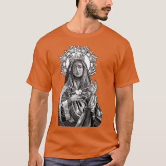 Mater Dolorosa Vår Dam av Sorrows T Shirt