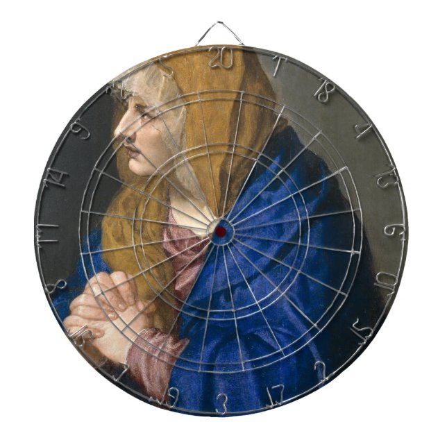 Mater Dolorosa (Virgin Mary) (Mor av Sorrows) Darttavla (Framsidan)