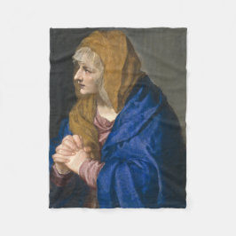 Mater Dolorosa (Virgin Mary) (Mor av Sorrows) Fleecefilt