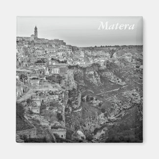 Matera i Basilicata, Italien Magnet