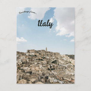 Matera Italien Vykort