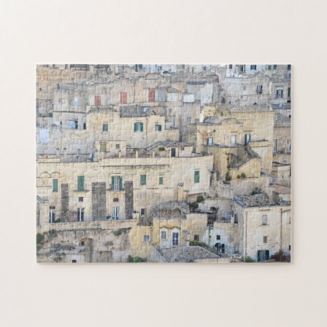 Matera, Italiens arkitektur - Travel Photography Pussel (Horisontell)