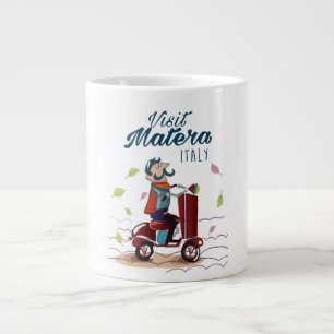 Matera Italiens Tecknad - resesäk för Scooter Jumbo Mugg