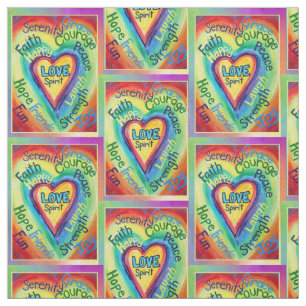 Material för framställning av konst av Rainbow H Tyg