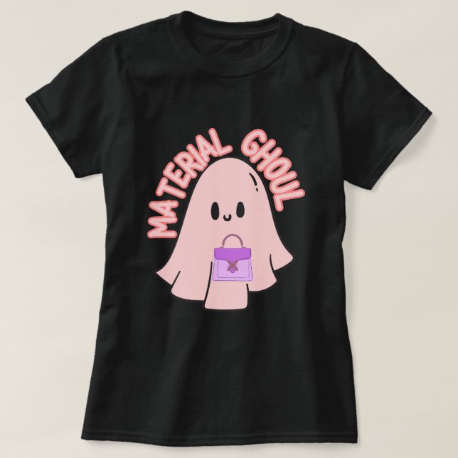 Material Ghoul Ghost T Shirt (Design framsida)