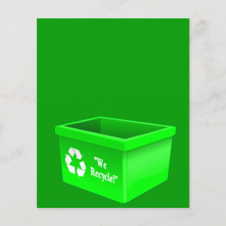 materialåtervinning-tunna-307684: tom symbol för t flygblad