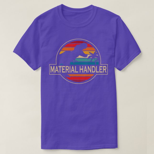Materialhanterare Dinosaur T Shirt (Design framsida)
