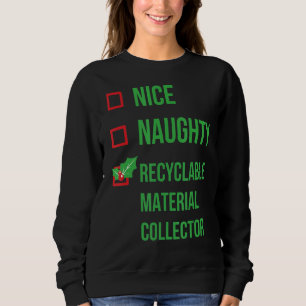 Materialinsamlare Funny Pajama Christm T Shirt