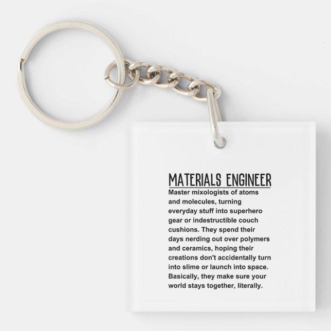 Materials ingenjör (Framsidan)