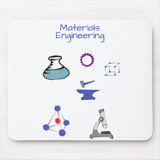 Materials ingenjör Chemical Engineering Musmatta (Framsidan)