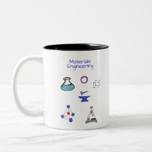Materials ingenjör Chemical Engineering Två-Tonad Mugg
