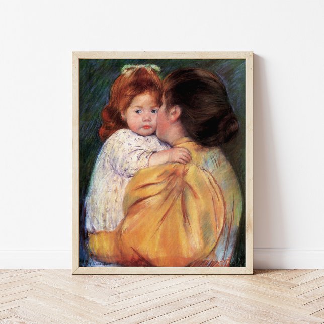 Maternal Kiss | Mary Cassatt Poster (Skapare uppladdad)