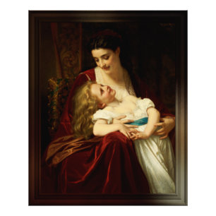 Maternella frågor av Hugues Merle Fototryck
