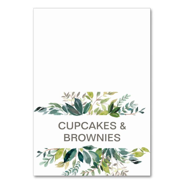 Matetiketter för flytande livsmedel bordsnummer (Framsidan)