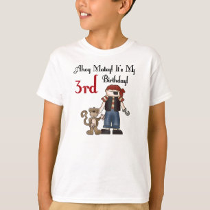 Matey 3rd födelsedag för pirat Ahoy T-shirt
