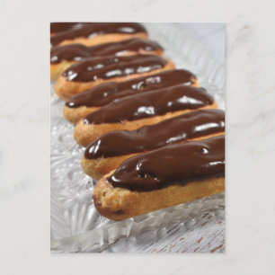 Matfoto Boston Cream Fyllda föreställningar Vykort