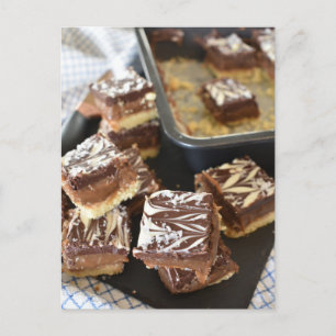 Matfoto Millionaires Shortbröd Slice Vykort