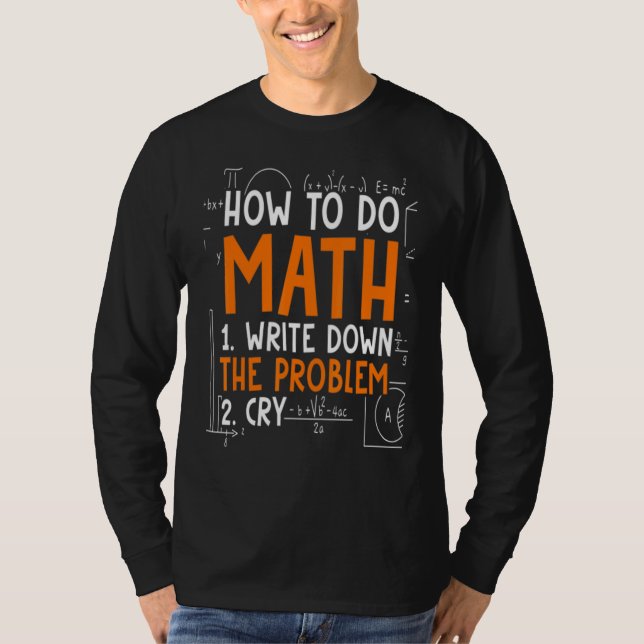 Math 2022 1 t shirt (Framsida)