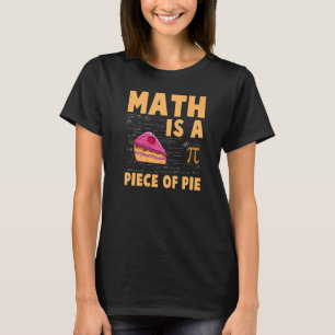 Math är Biet på Paj Pi Day & Math T Shirt